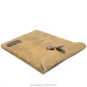 Ударопрочный вощеный холщовый чехол для ноутбука 10,1 дюйма, чехол для планшета, портфель, сумка для переноски