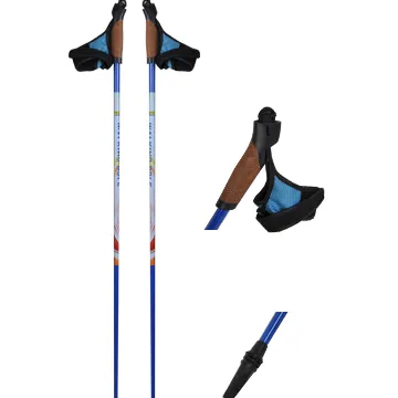 30% in fibra di carbonio alpine pole/ touring/nordic walking pole e tre sezioni trekking pole