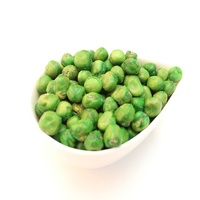 Spécialité chinoise, pois verts épicés frits, en-cas croustillants