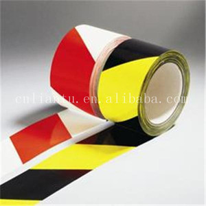 PVC demarcación cinta piso marcado cinta adhesivo de caucho solvente - Product Image 4