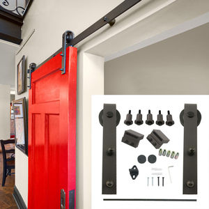 <span class=keywords><strong>Accesorios</strong></span> de madera para <span class=keywords><strong>puerta</strong></span> de <span class=keywords><strong>granero</strong></span> con percha deslizante de acero, rodillo para <span class=keywords><strong>puerta</strong></span> - Product Image 2