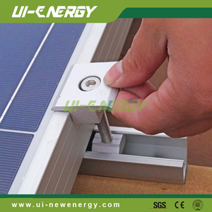 1KW-100KW aigu étain trapézoïdale toit en aluminium solaire rack - Product Image 2