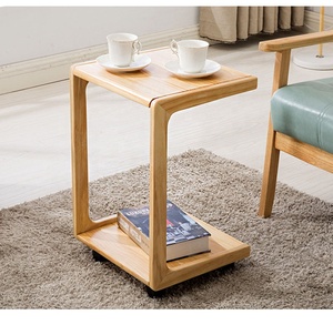 Extraíble pequeña mesa de café con ruedas simple mini sofá lado pequeño mesa de dormitorio - Product Image 3