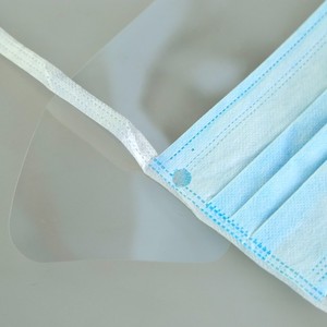 Contra el tabaquismo 3 capas no tejidas mascarilla con protector ocular - Product Image 5