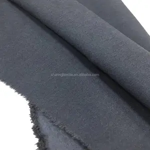 Sarja 100% RPET tecido reciclado tecido de pele de pêssego poliéster catiônico estampado para calças de praia