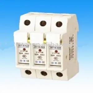 32A 3 Way Cable de alimentación conectores 12 V Inline portafusibles