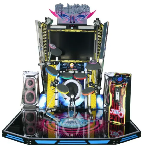 Hot Selling Entertainment Muziek Game Machine Video Games Arcade Jazz Drum Voor Koop