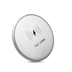 Metal más nuevo cargador sin hilos rápido, 10 W/7,5 W/5 W estándar <span class=keywords><strong>QI</strong></span> carga rápida cargador inalámbrico para el iPhone - Product Image 3