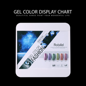 Robifel 6 colori/set 3D sirena gatto/occhio di tigre serie disponibile all'ingrosso 15ml ammollo UV Gel smalto - Product Image 2