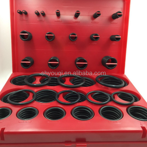 Kit di O-Ring in Gomma NBR 70, Set di Anelli di Riparazione Metrici AS568 / Metrici/JIS - Product Image 1