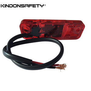 Emark-Lámpara de posición trasera ECE, luz de liquidación de 72mm, 2,8 pulgadas, lente roja o blanca, serie AL28 - Product Image 2