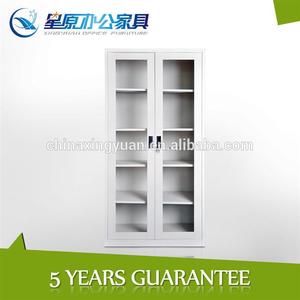 وول مارت مرئيةحسن 2 الزجاج الصلب الأبواب المتأرجحة خزائن وثيقة مع سعة كبيرة - Product Image 1