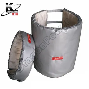 Industrial plastic injection mold machine insulation jacket for barrel heater