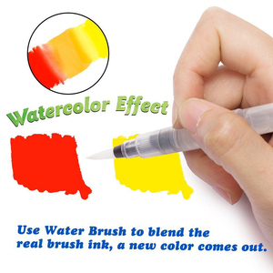 Đầu Linh Hoạt Bút Màu Nước Bút Màu Nước Bút Màu Có Thể Đổ Đầy Lại Bút Bút Nghệ Thuật Bút Vẽ Cho Học Sinh Văn Phòng - Product Image 3