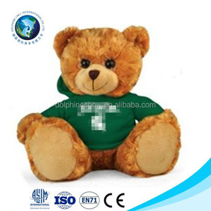 2016 logotipo personalizado promocional osito de peluche con camiseta suave de peluche de felpa oso de peluche personalizados - Product Image 5
