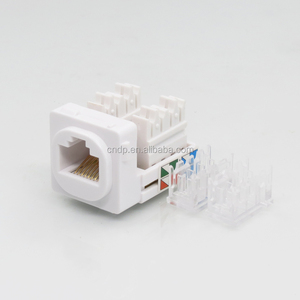 Úc mô hình 90 độ clipsal RJ45 CAT5e/Cat6 không được che chở loại RJ45 Keystone jack - Product Image 4