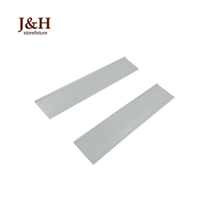 J & H ที่เก็บของติดผนัง,กาวติดซูเปอร์มาร์เก็ตชั้นวางแก้วใสแถบข้อมูลแนวคิด - Product Image 5