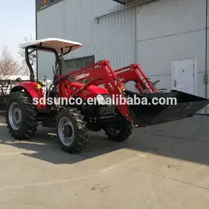 De agricultura y YTO SG354 25-35 hp 4WD tractores con cargador frontal TZ03D