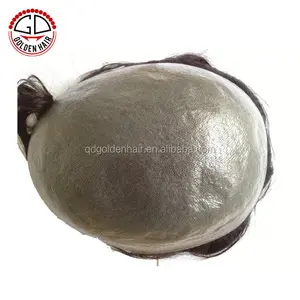 Factory Price Cheap Human Virgin Dome Hair Piece For Black Men