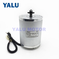 Moteur BLDC CC sans balais YALU BM1109 2500W 60V alimenté par batterie électrique pour voiture, moteur de voiture, scooter, véhicule, karting