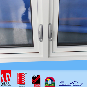 Nhôm pháp cửa sổ bão mở bên trong cửa sổ cửa sổ đẩy và kéo giá cửa sổ xoay - Product Image 6
