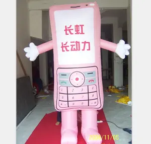 giant inflatable mobile phone, Inflatable cell phone costume