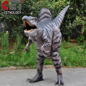 Movable Lightweight Realistic Costume Life Size Hidden Legs Animatronic Dinosaur Costume <strong>Jurassic</strong> <strong>Park</strong> Dinosaur Model - Product Image 1