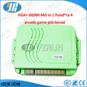 HD Famille Pandora arcad plateau de jeu VGA et HDMI sortie 645 <span class=keywords><strong>en</strong></span> 1 multi-jeux pcb Boîte 4 Vidéo carte pandora - Product Image 1