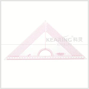 Kearing, Metric CALIBRATION 40 cm, Phân loại tam giác, Bộ vuông RULE chấm điểm, Phân loại patchwork, # Kt045