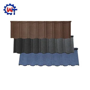 Wante New design Product Zinc Roof Tiles Zimbabwe --- Stone Coated Metal Roofing Tile