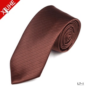 <span class=keywords><strong>Cravate</strong></span> en polyester jacquard de haute qualité, couleur unie, logo personnalisé, boîte cadeau, <span class=keywords><strong>cravate</strong></span> promotionnelle personnalisée - Product Image 4