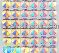 Hologramme de sécurité vide 3d autocollant nul sabotage lable - Product Image 4