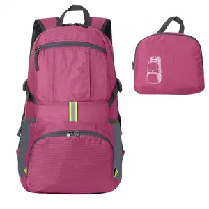 超轻量可折叠背包，25L小型防水徒步旅行背包可折叠旅行背包
