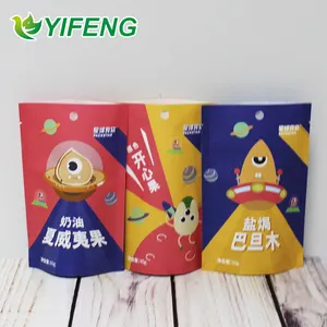 Túi Thực Phẩm Vô Trùng Sang Trọng Lớn Dây Kéo Bao Bì Dây Kéo Túi Trong Nhôm Foil Cho Quilt Nhựa PE Đứng Lên Pouch Miễn Phí Snack