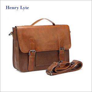 Seabag <span class=keywords><strong>valigetta</strong></span> in pelle da uomo genuino borse di cuoio del progettista del messaggero del computer portatile del computer portatile del sacchetto di spalla - Product Image 3