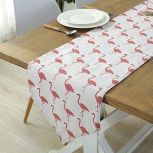 Piccolo Minimo <span class=keywords><strong>Digitale</strong></span> Stampata Top Tessuto di lino Su Misura Tavolo Runner - Product Image 4