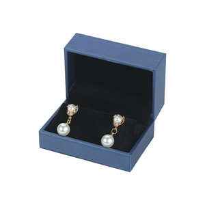 Vendita all'ingrosso a 1 Pezzo Personalizzato Logo di Qualità Oro <span class=keywords><strong>Argento</strong></span> Blu di Imballaggio Anello Box Contenitore di Monili Del Braccialetto Della Collana Del Pendente Dei Monili Box Set - Product Image 4