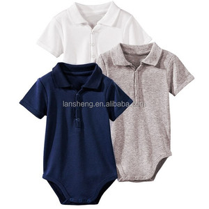 Pagliaccetto <span class=keywords><strong>Polo</strong></span> <span class=keywords><strong>per</strong></span> bambini body tutina estiva in cotone <span class=keywords><strong>per</strong></span> bambini - Product Image 1