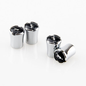 Llave del coche llavero de aleación de zinc personalizado polvo madre tapas válvula del neumático de aire - Product Image 6