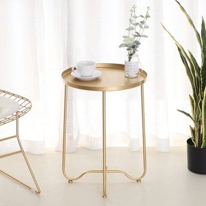 Sắt Gấp Phong Cách Bắc Âu Trang Trí Nội Thất Đơn Giản Bàn Cà Phê - Product Image 5