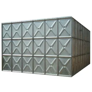 Hot Dipped Galvanized Steel Stock Tank Pool Galvanized Water Storage Tanks Large Metal Water Tank Panel