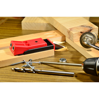 Kit de plantilla de acero Woodfox para agujeros ocultos en madera, con abrazadera de acero magnética superior y lateral tipo C, ajustable de 1/2 a 1-1/2 pulgadas, juego de herramientas manuales