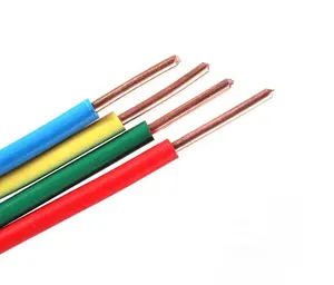 Single Core Solid Copper Conductor 0.5mm PVC Insulated 300/500V Electric Wire Cables
