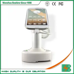 Boshine инновации сигнализация телефон держатели дисплея, дисплей мобильной безопасности стенд