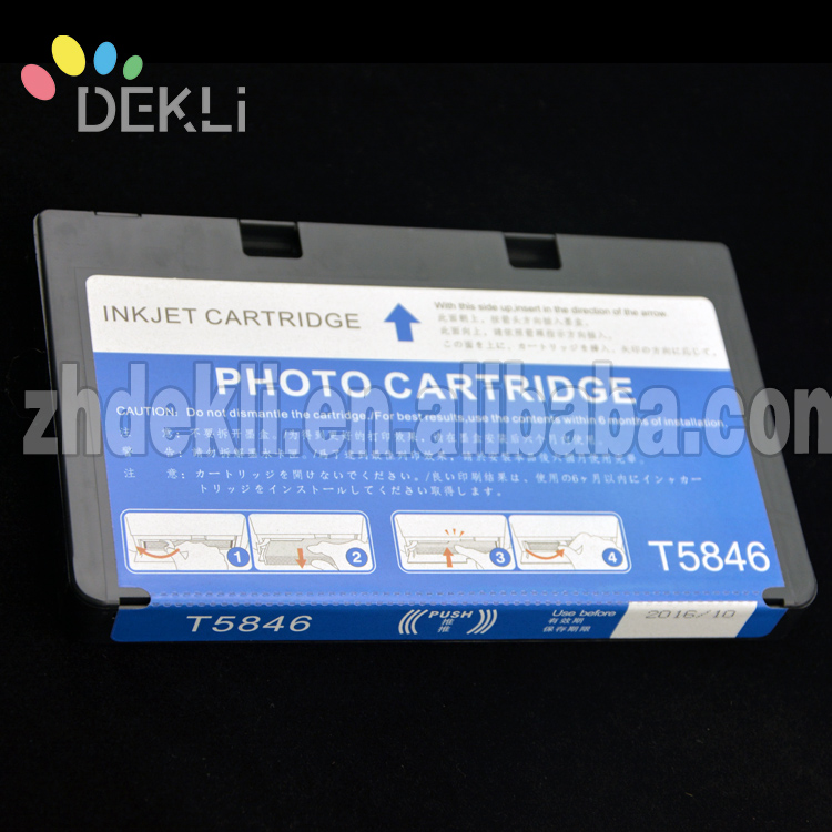 T5846 T5852 один раз картридж для принтеров Epson PM280 PM200 PM240 PM290 PM225 совместимый картридж