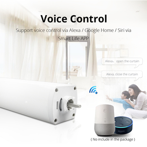 <span class=keywords><strong>Zemismart</strong></span> ม่านไฟฟ้าอัจฉริยะ,รางผ้าม่าน DIY รีโมทควบคุมด้วยเสียง Google Alexa Google Home - Product Image 3
