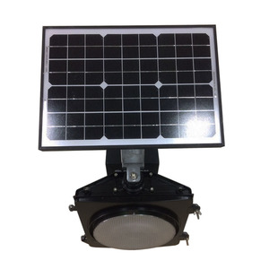 Segnale stradale a energia solare a lunga durata, semaforo solare a 24 ore - Product Image 2