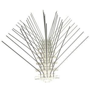 Ampia base in plastica in acciaio inox uccello repellente spina Anti piccione uccelli punte per tinamou deterrente - Product Image 2