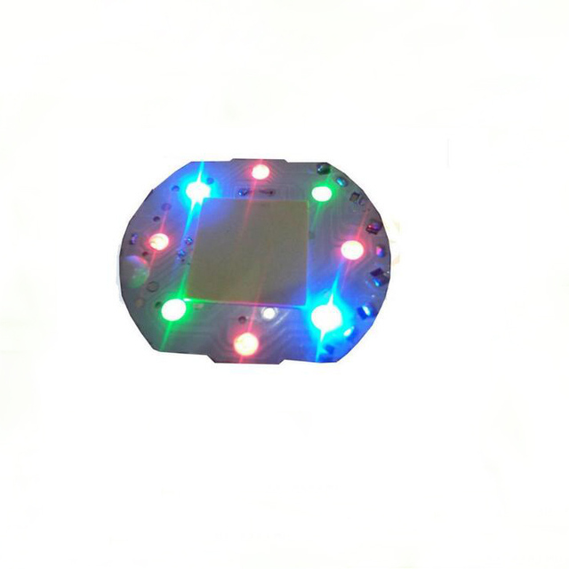 Colorful Led Motion Vibration Sensor Light Buzzer Customized Music for Kids Shoes Baby Clothes 3pcs AG10 Batteries Promotional