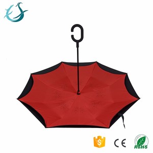 Abordable <span class=keywords><strong>prix</strong></span> poignée incurvée <span class=keywords><strong>inversé</strong></span> droite <span class=keywords><strong>parapluie</strong></span> - Product Image 4